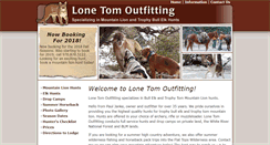 Desktop Screenshot of lonetom.com